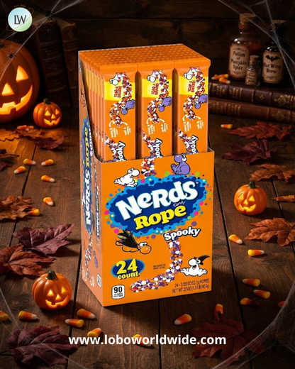 Nerds Spooky Ropes Candy, 0.92oz, 24 pk.