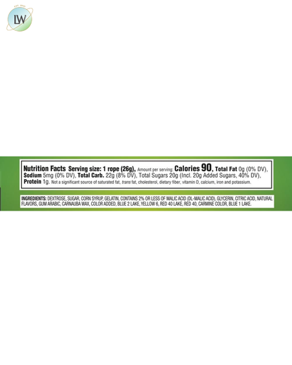 Nerds Spooky Ropes Candy, 0.92oz, 24 pk.