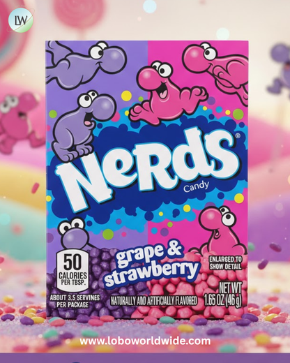 Nerds Grape and Strawberry Candy 24 × 46.7 g