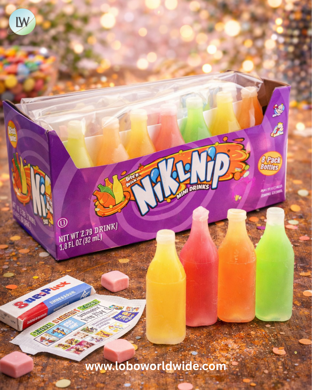 Nik L Nip Wax Bottles 12 Pack