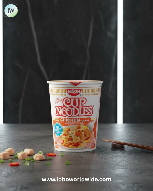 Nissin Noodle Cups (Chicken, Beef, Shrimp)
