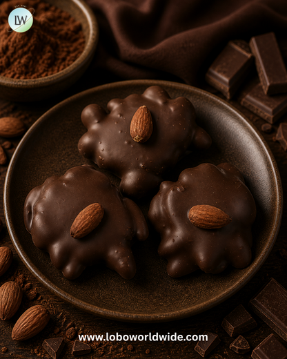 No Sugar Added Milk Chocolate Almond Caramel Patty Asher's - 4lb