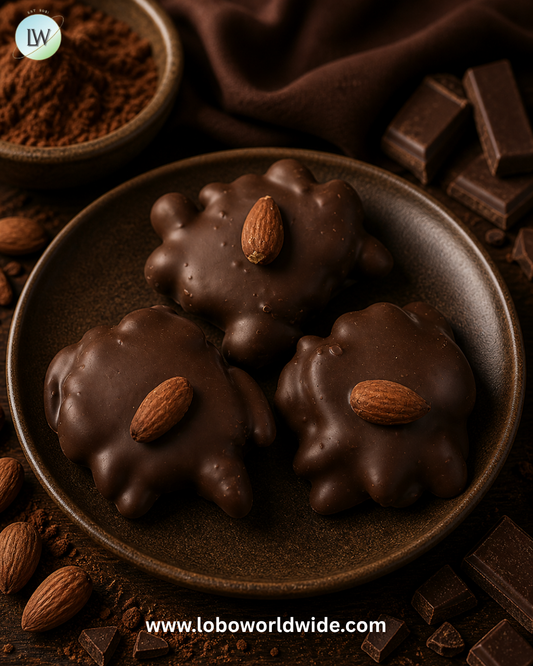 No Sugar Added Milk Chocolate Almond Caramel Patty Asher's - 4lb