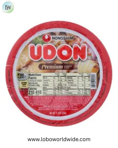 Nong Shim Instant Udon Noodle Bowl, 9.73 Ounce -- 5 per case