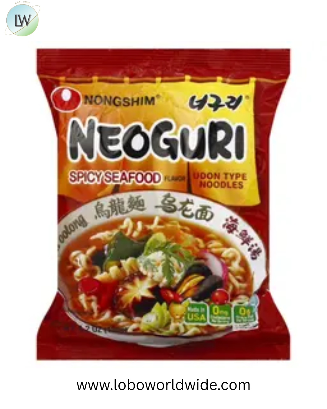 Nongshim Neoguri Spicy Seafood Noodles