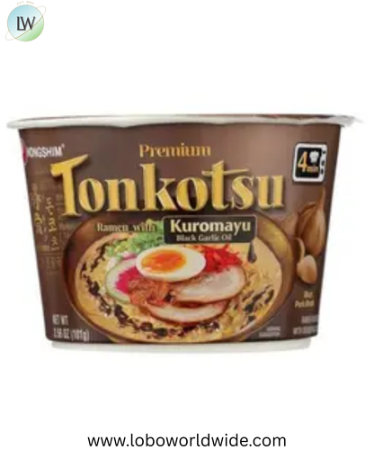 Nongshim Tonkotsu Noodle Soup Bowl, 3.56 Ounce -- 6 per case