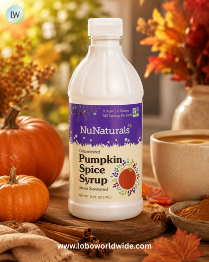 NuNaturals, Concentrated Syrup, 16 fl oz (0.47 l)