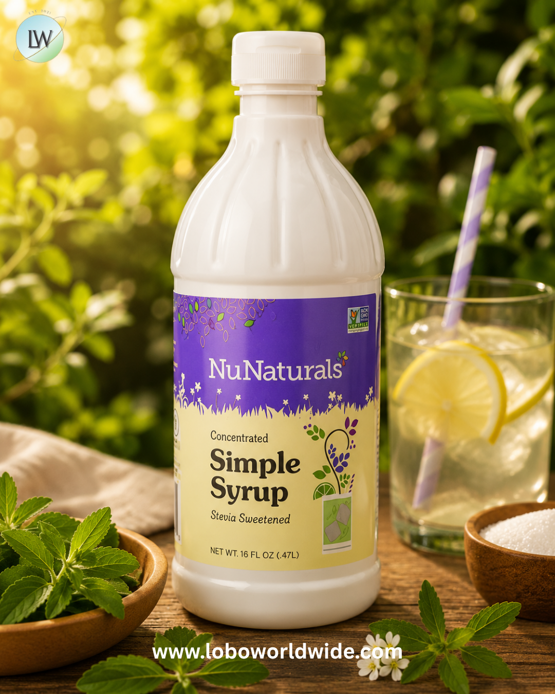 NuNaturals, Concentrated Syrup, 16 fl oz (0.47 l)