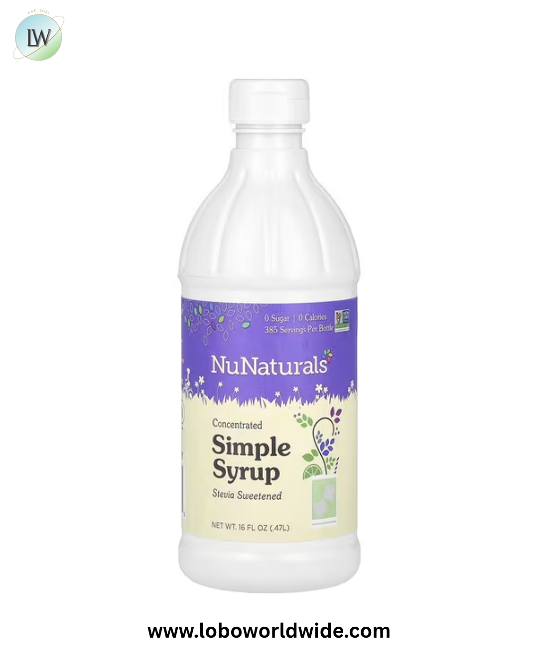 NuNaturals, Concentrated Syrup, 16 fl oz (0.47 l)