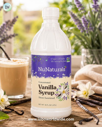 NuNaturals, Concentrated Syrup, 16 fl oz (0.47 l)