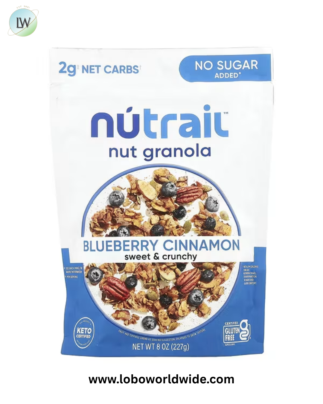 NuTrail, Nut Granola, 8 oz (227 g)