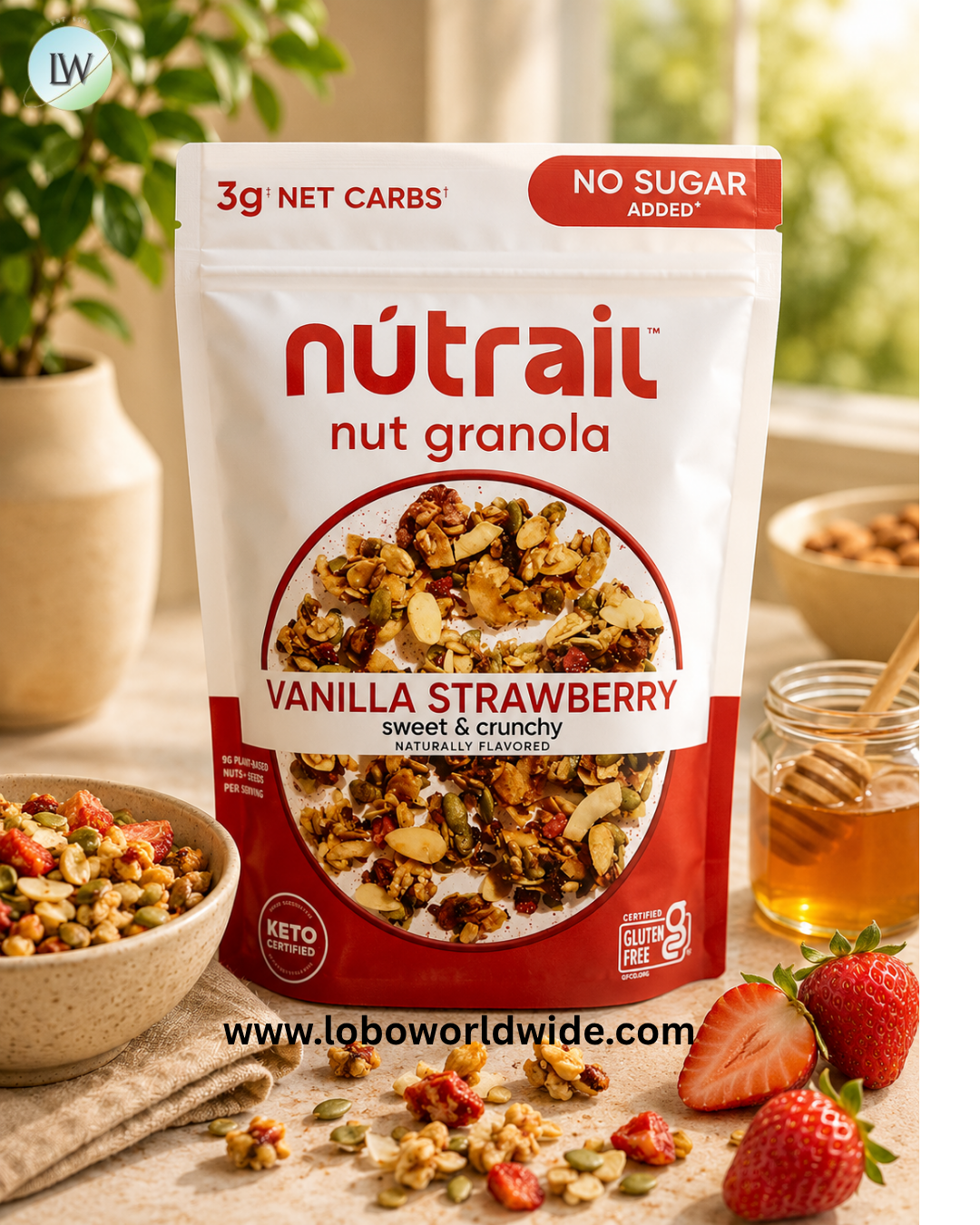 NuTrail, Nut Granola, 8 oz (227 g)