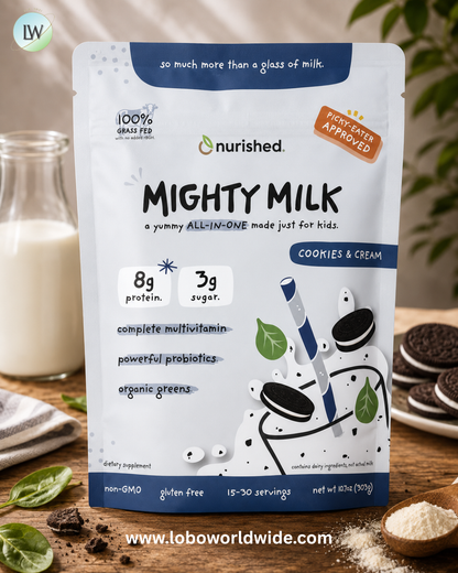 Nurished, Kids, Mighty Milk