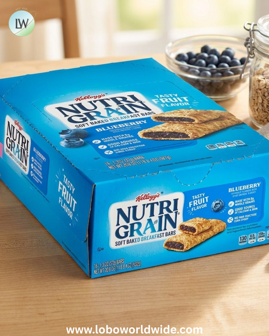 Nutri-Grain Blueberry Cereal Bar 1.3 oz. - 48/Case
