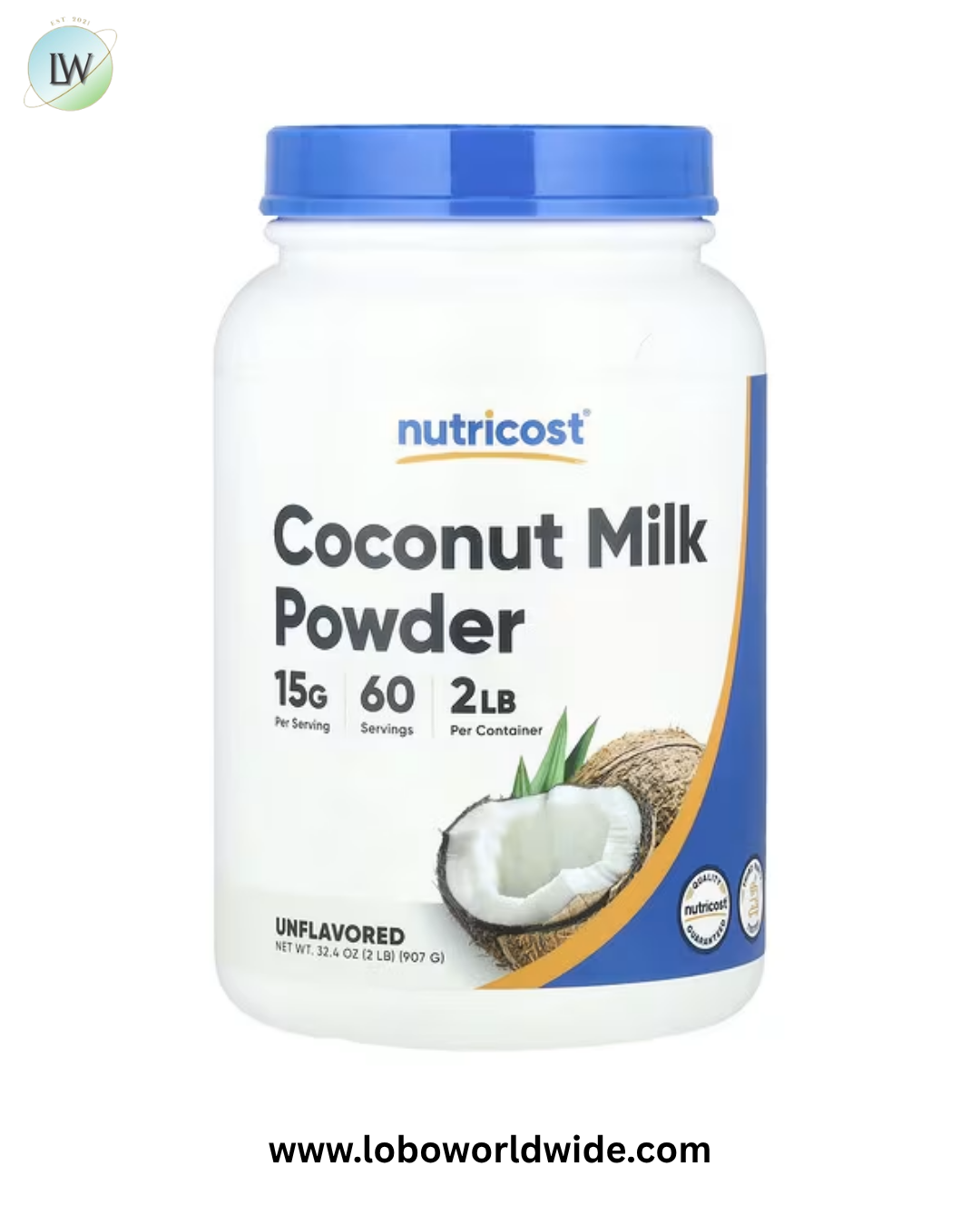 Nutricost, Coconut Milk Powder, Unflavored