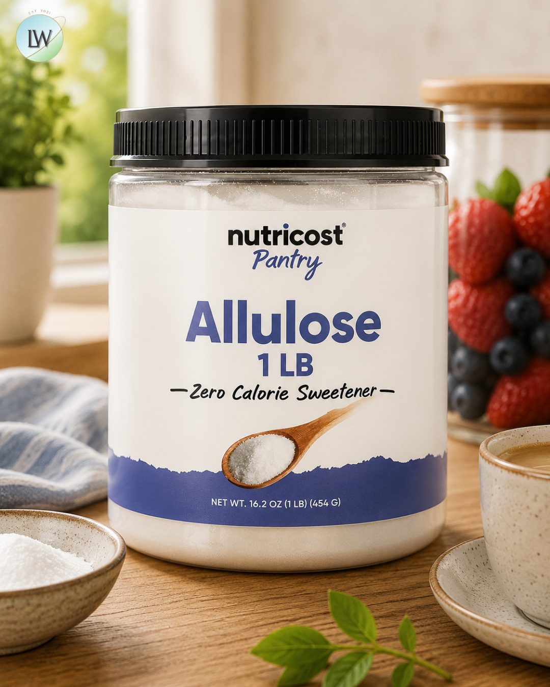 "Nutricost, Pantry, Allulose, 1 lb (454 g)"