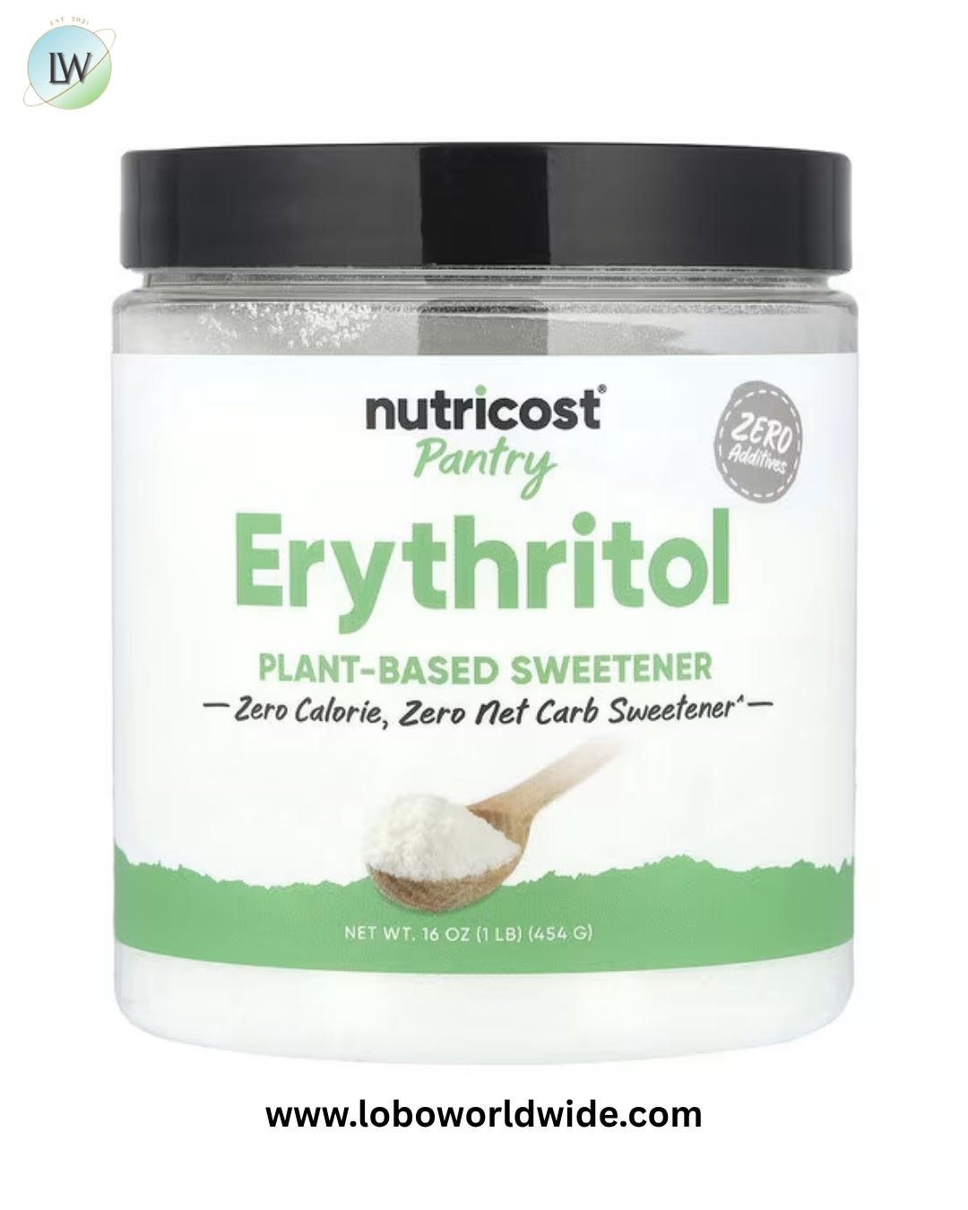 Nutricost, Pantry, Erythritol, 16 oz (454 g)