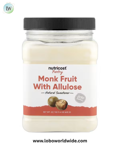 Nutricost, Pantry, Monk Fruit With Allulose, 22.7 oz (635 g)