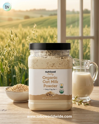 Nutricost, Pantry, Organic Oat Milk Powder, 22.7 oz (635 g)