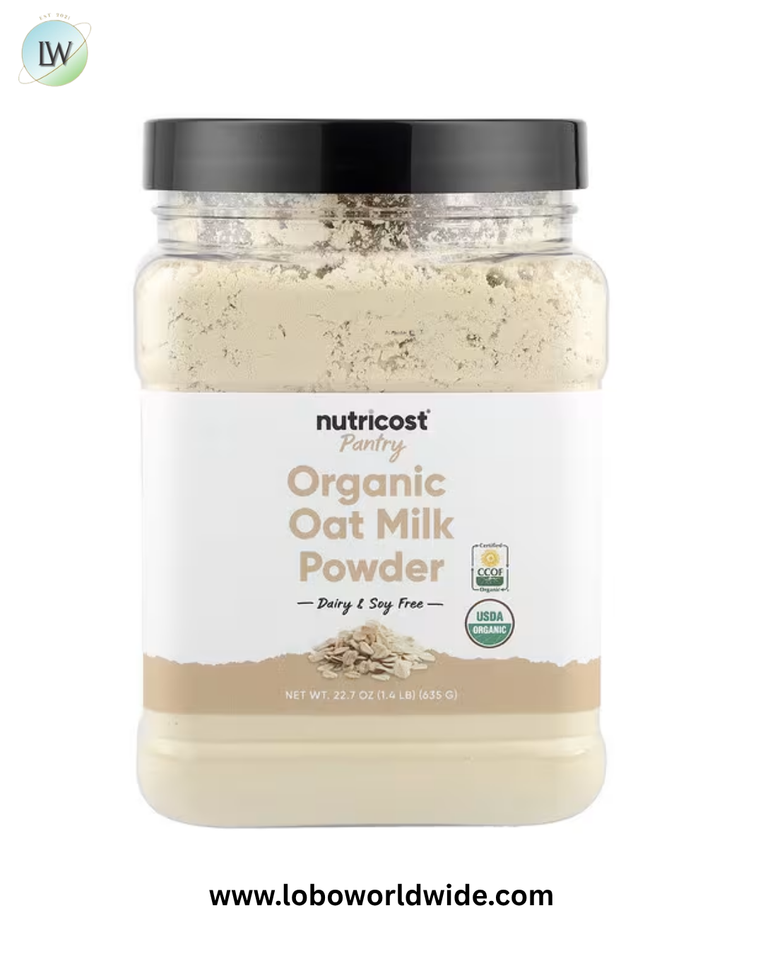 Nutricost, Pantry, Organic Oat Milk Powder, 22.7 oz (635 g)