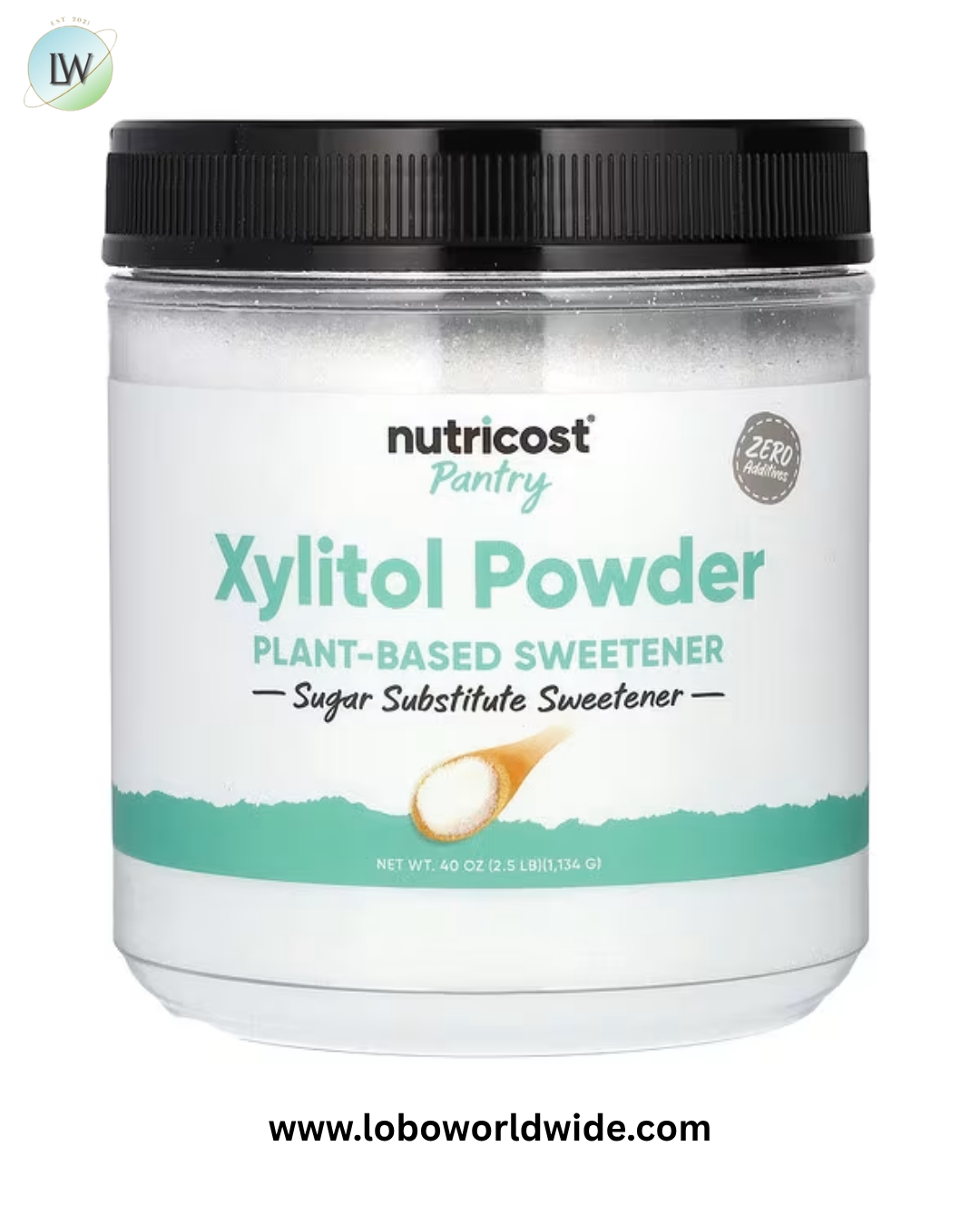 Nutricost, Pantry, Xylitol Powder, Plant-Based Sweetener, 2.5 lb (1,134 g)