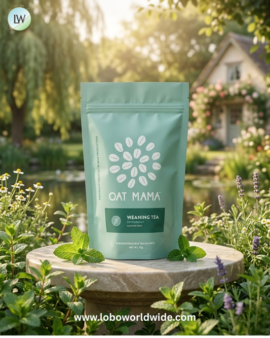 Oat Mama, Weaning Tea, Peppermint, Caffeine Free, 14 Sachets, 32 g