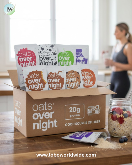 Oats Overnight High Protein Oatmeal Shake Variety Pack
