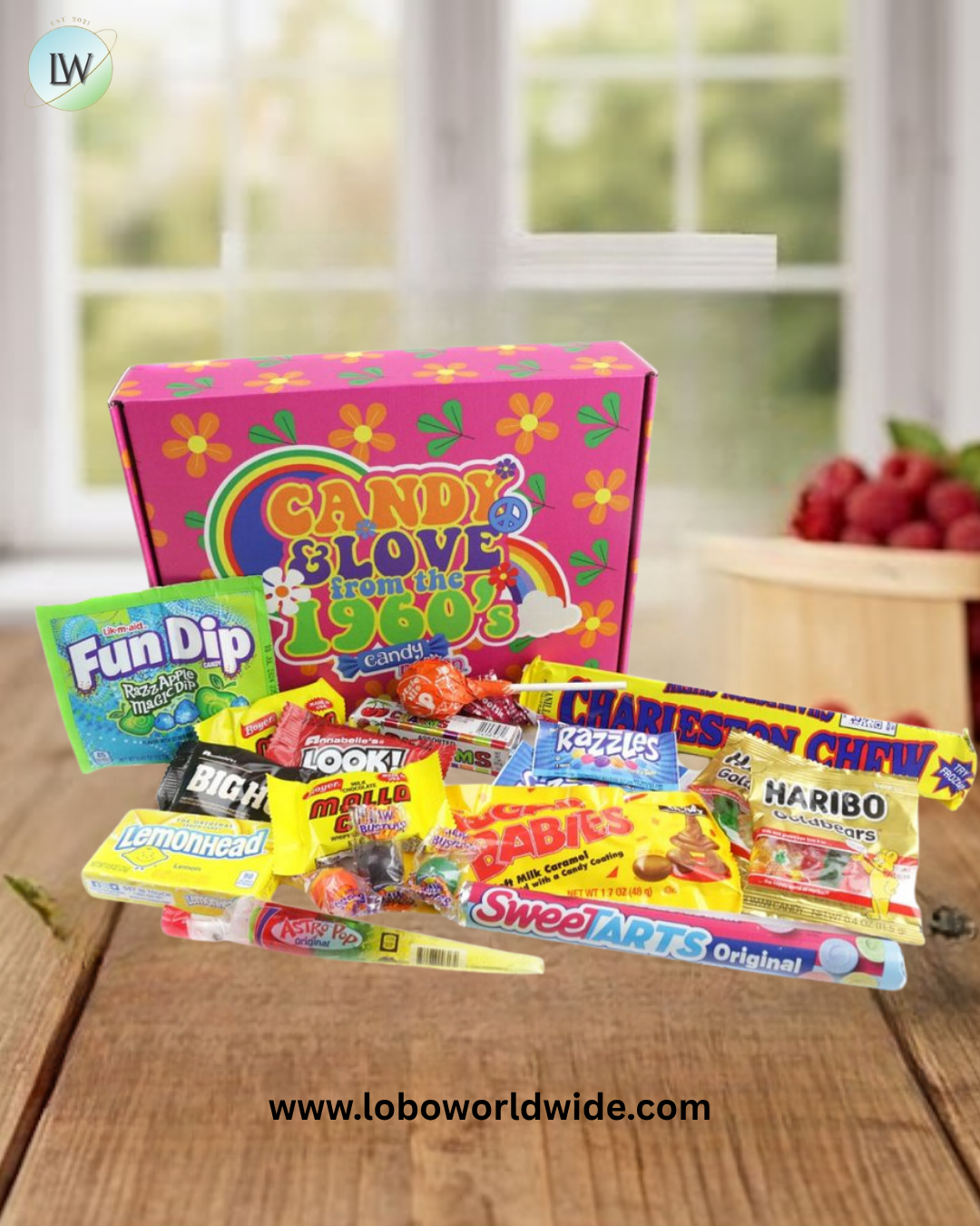 Old Fashioned Candy Box Candy Love 1960's