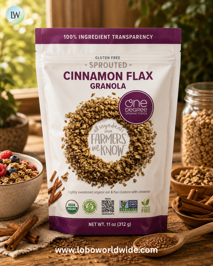 One Degree Organic Foods, Sprouted Granola, 11 oz (312 g)