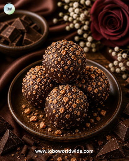 Birnn Dessert Truffles Dark Chocolate - 24ct