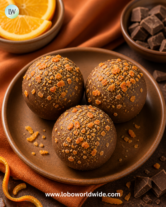Orange Birnn Dessert Truffles Milk Chocolate - 24ct