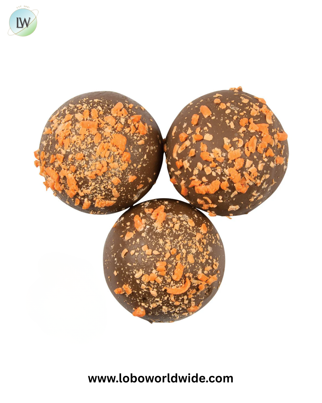 Orange Birnn Dessert Truffles Milk Chocolate - 24ct