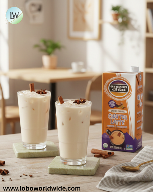 Oregon Chai Organic Salted Caramel Chai Tea Latte 1:1 Concentrate 32 fl. oz.