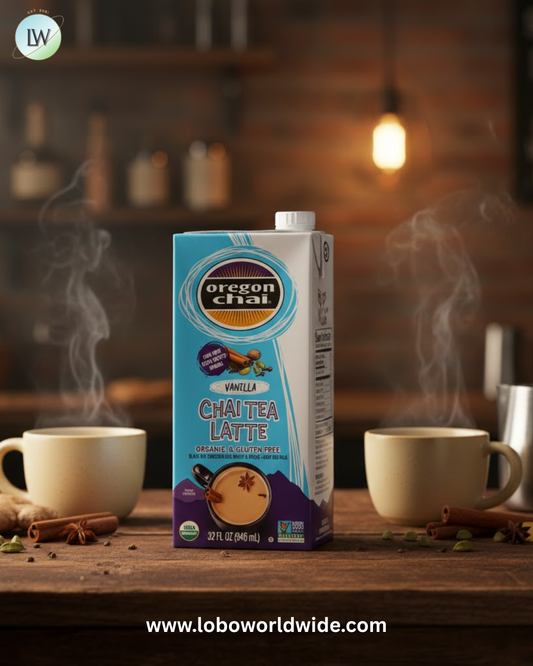 Oregon Chai Organic Vanilla Chai Tea Latte 1:1 Concentrate 32 fl. oz.