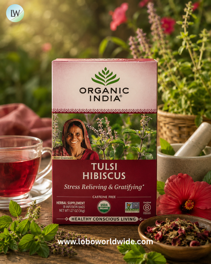 Organic India, Tulsi Tea, Caffeine Free, 18 Infusion Bags, 1.27 oz (36 g)
