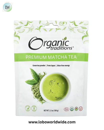 Organic Traditions, Premium Matcha Tea, 3.5 oz (100 g)