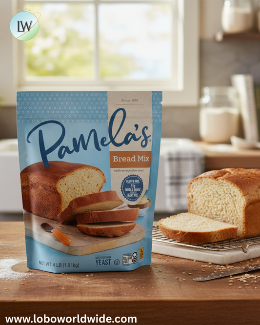 Pamela's Products Gluten-free Bread Mix, 4-Pound Bags (Pack of 3)