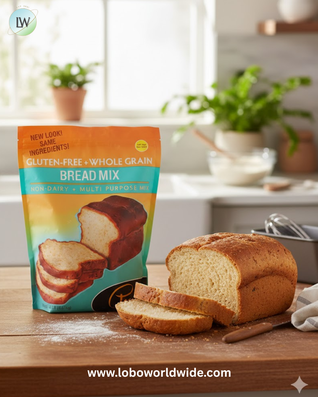 Pamelas Products Bread Mix, 4 Pound -- 3 per case.
