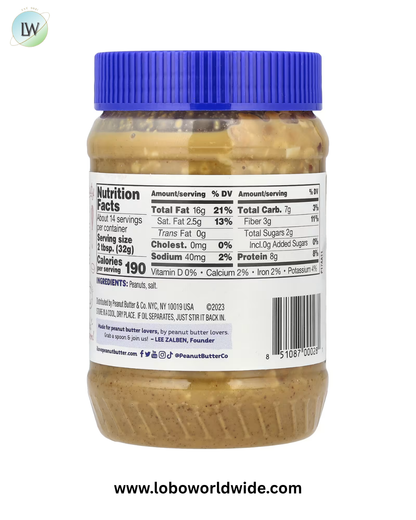Peanut Butter & Co., Peanut Butter, 16 oz (454 g)
