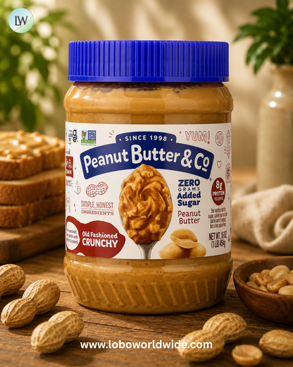 Peanut Butter & Co., Peanut Butter, 16 oz (454 g)