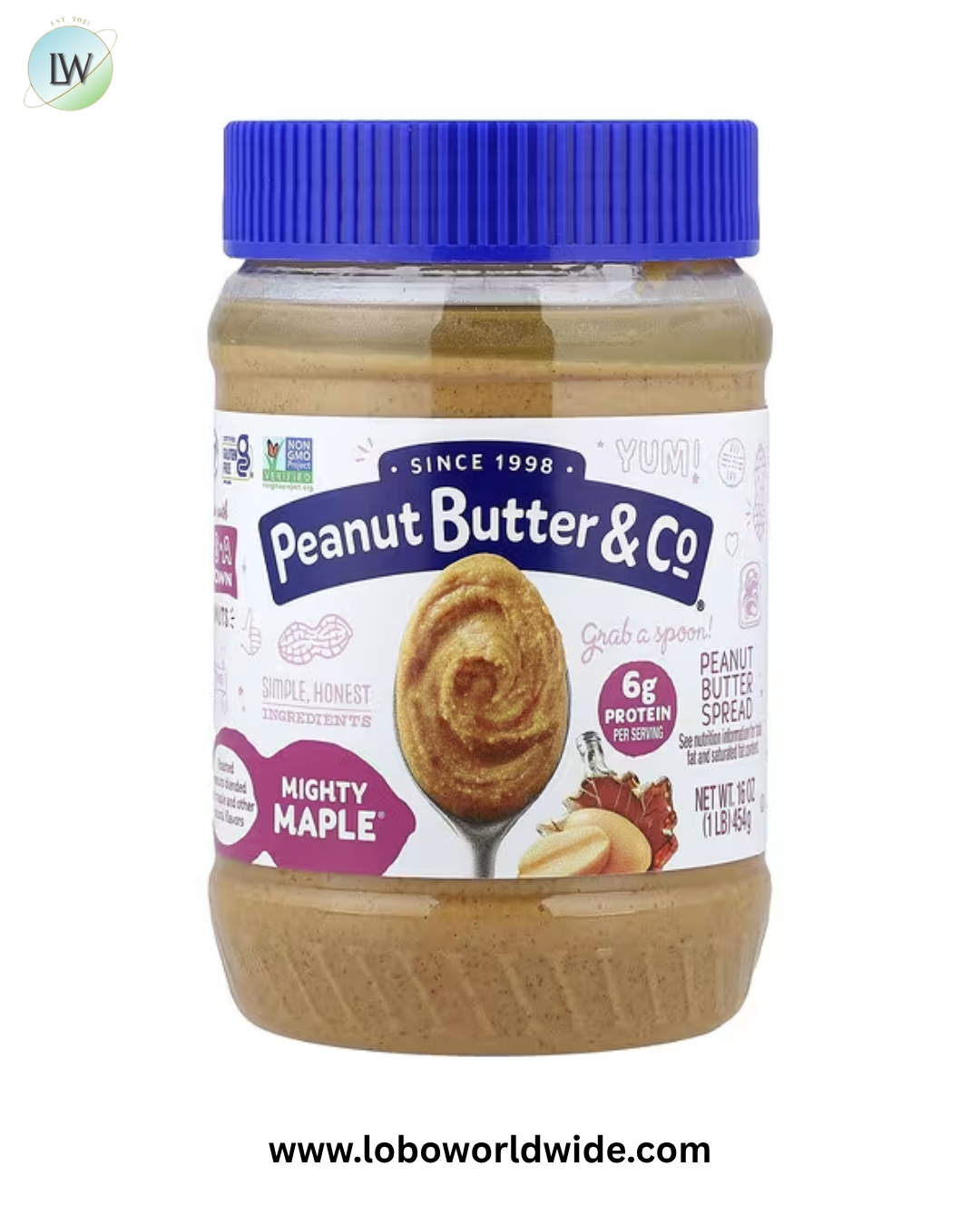 Peanut Butter & Co., Peanut Butter Spread, 16 oz (454 g)
