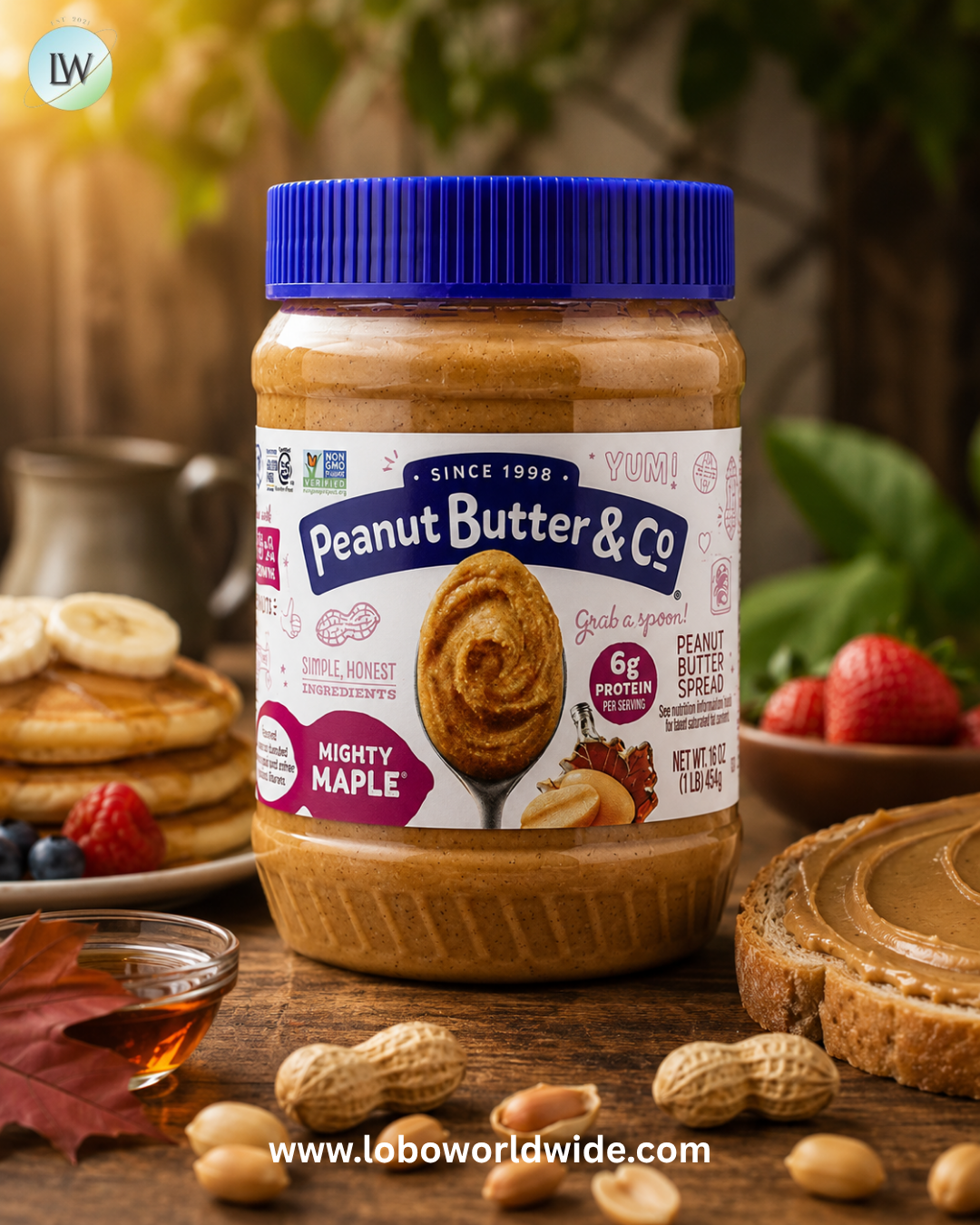 Peanut Butter & Co., Peanut Butter Spread, 16 oz (454 g)