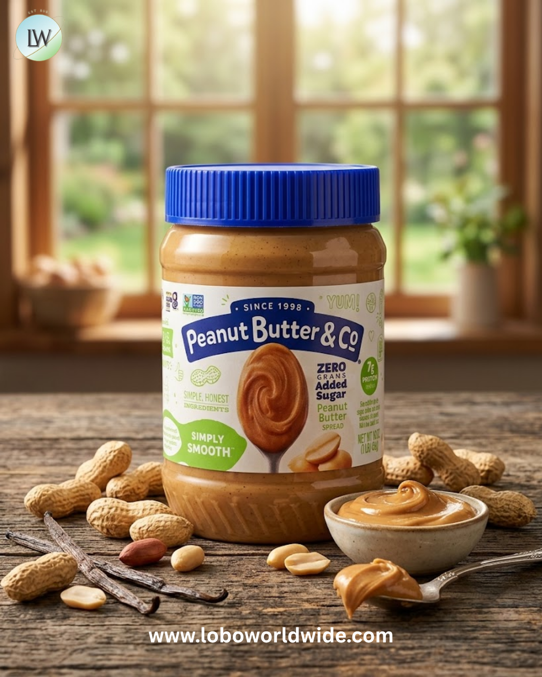 Peanut Butter & Co., Peanut Butter Spread, 16 oz (454 g)