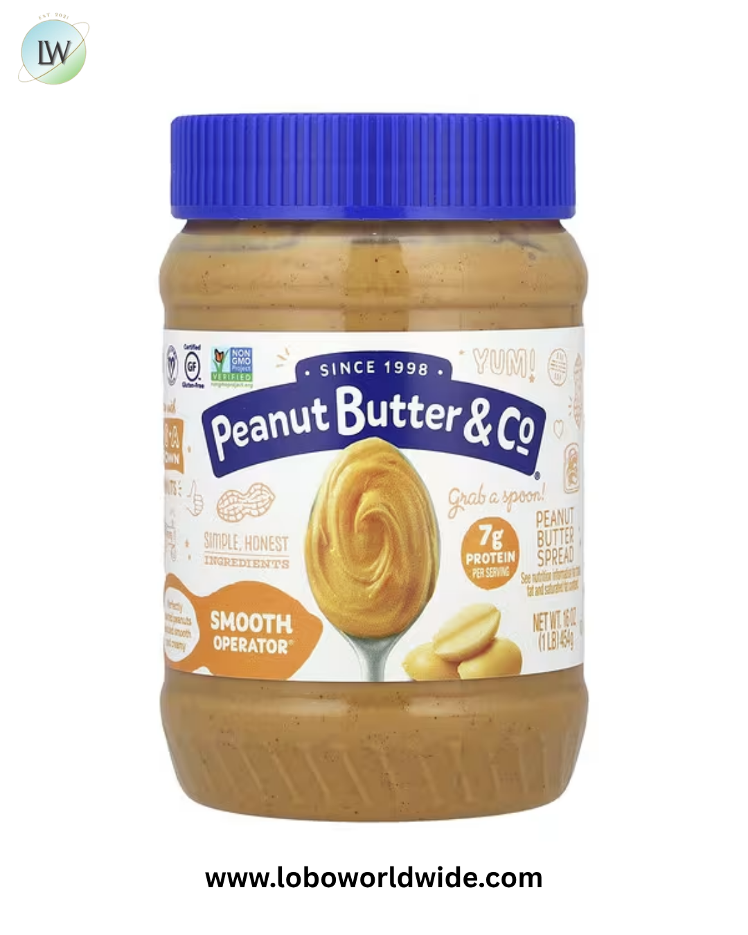 Peanut Butter & Co., Peanut Butter Spread, 16 oz (454 g)