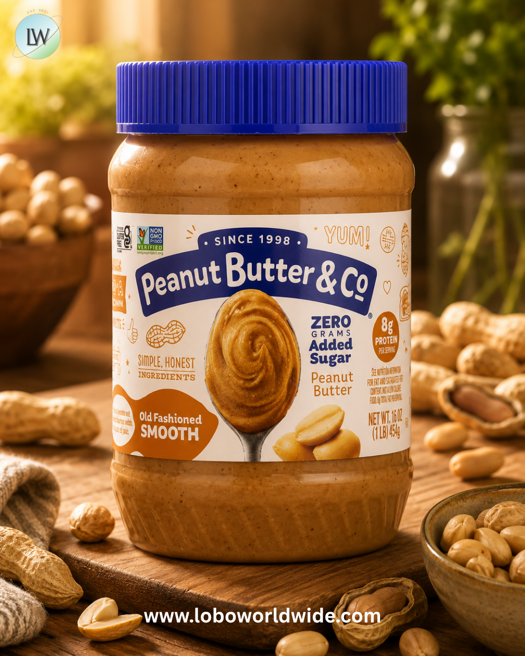 Peanut Butter & Co., Peanut Butter, 16 oz (454 g)