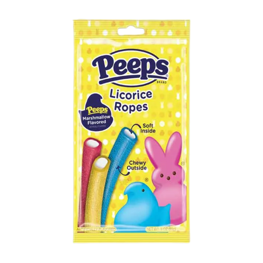 Peeps Licorice Ropes: 12-Piece Case