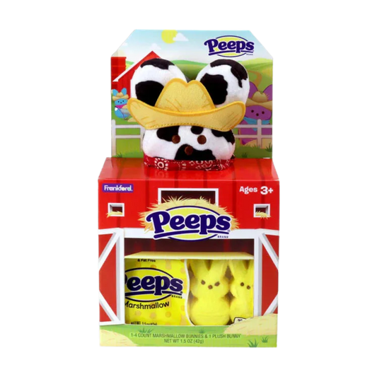 Peeps Plush Bunny Gift Set - Farm House: 6-Piece Case