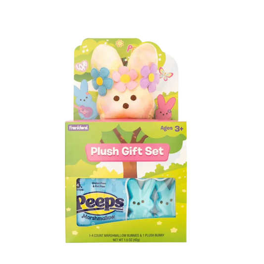 Peeps Plush Bunny Gift Set - Flower Power: 6-Piece Case