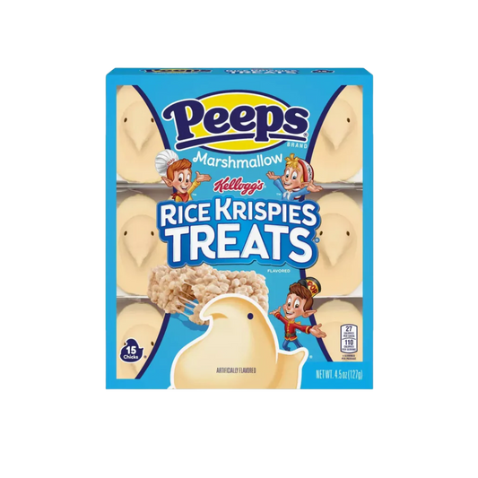 Peeps Rice Krispie Treats Marshmallow Chicks: 15-Piece Pack