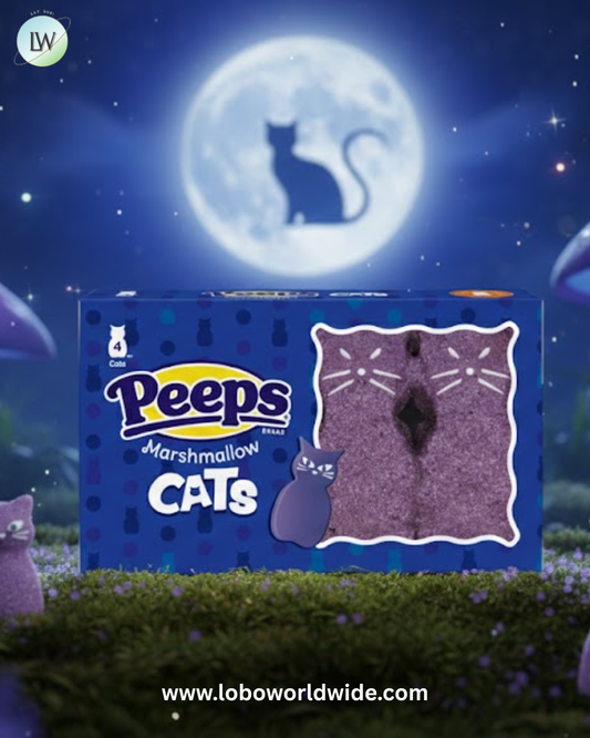 Peeps Marshmallow Cats: 4-Piece Pack